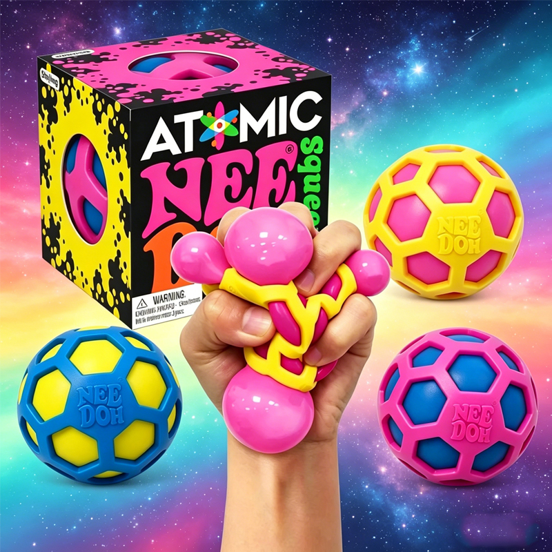 Party Games Event - In Stock Schylling Needoh /;Squishies Atomic