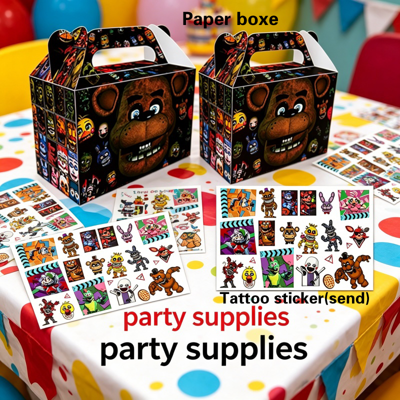 Party Games Night - FNAF Freddy Game Family Theme Gathering