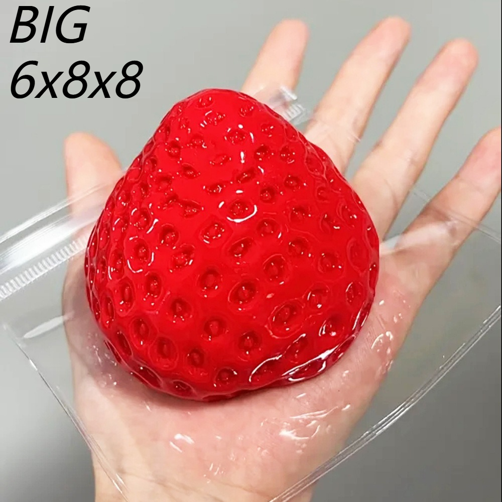 Party Games Event - Strawberry Squeeze Toy Fidget Toy Slow