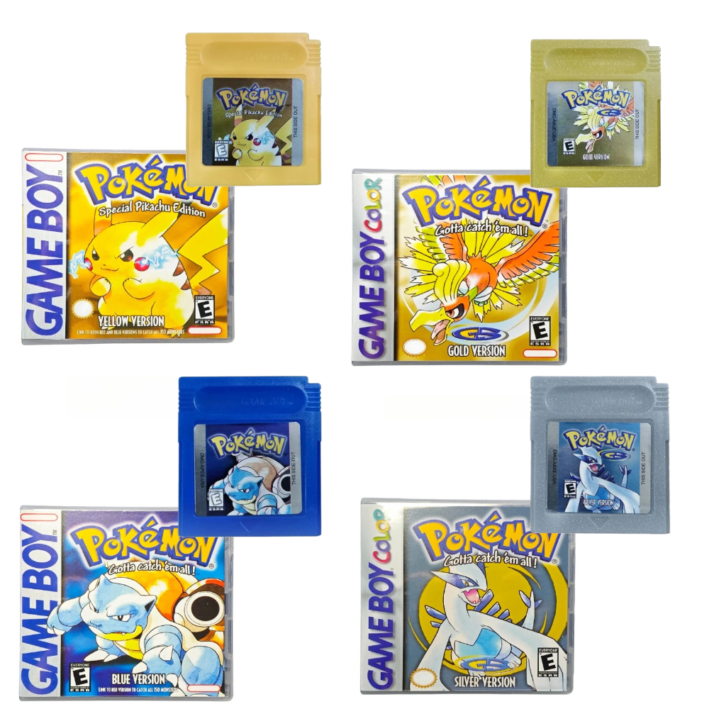 Party Games Engagement - 7 Styles Classic Pokemon GBC Game