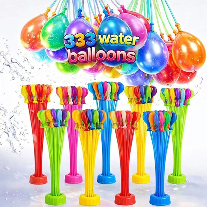 Quick Games Party - New 111Pcs Quick Fill Water Balloons
