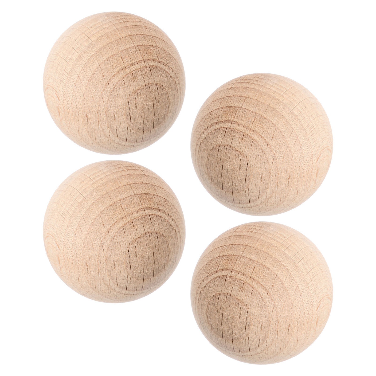 Croquet Set Lawn - 4Pcs Kids Croquet Balls 3.5cm Wood
