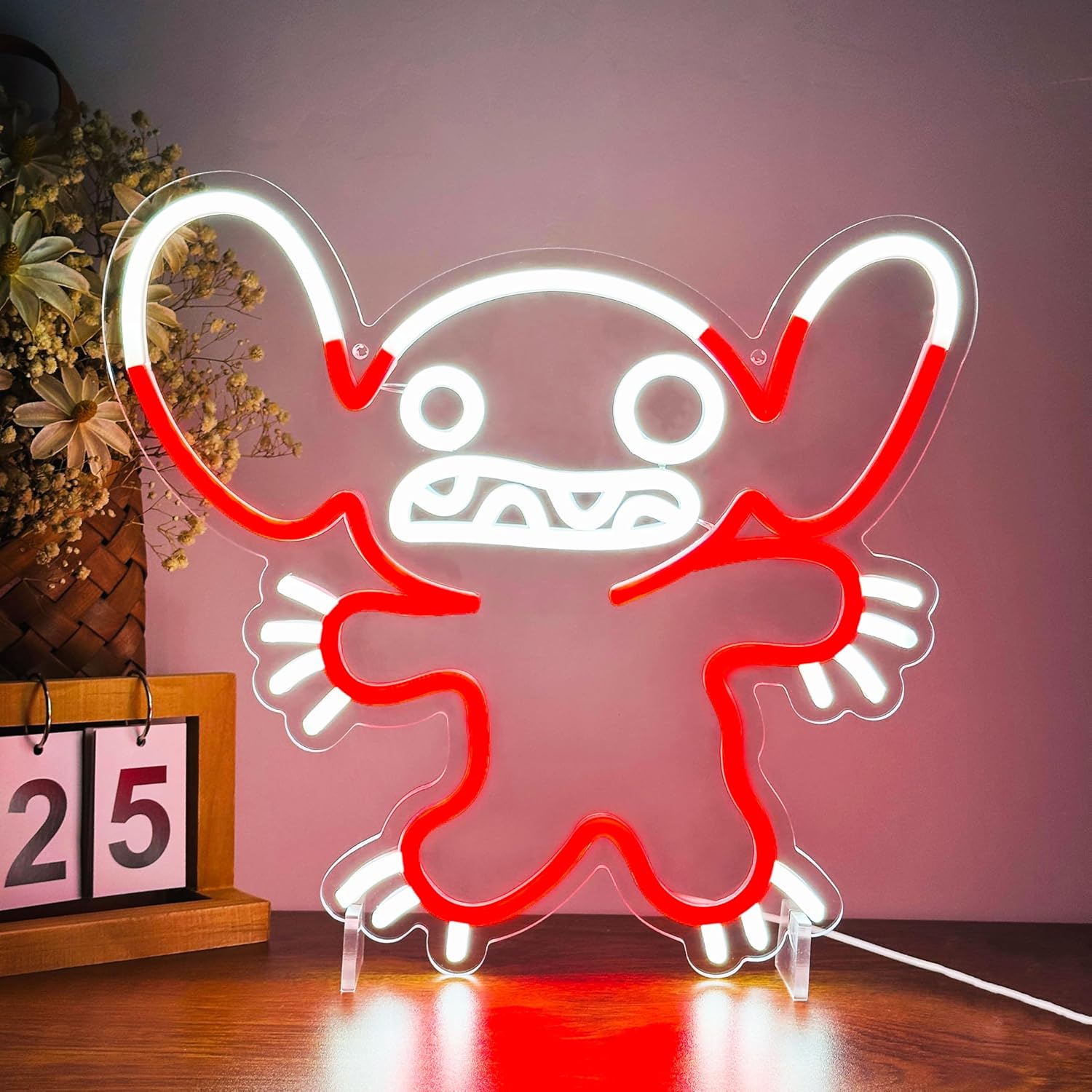 Party Games Night - Stitch Neon Sign LED Anime Neon