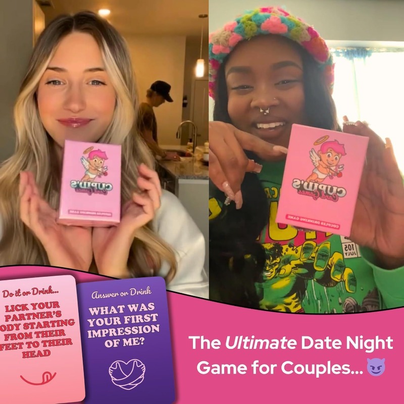 Cupid Lovers Drinking Card Gam - Party Games Adults Drinking review and price