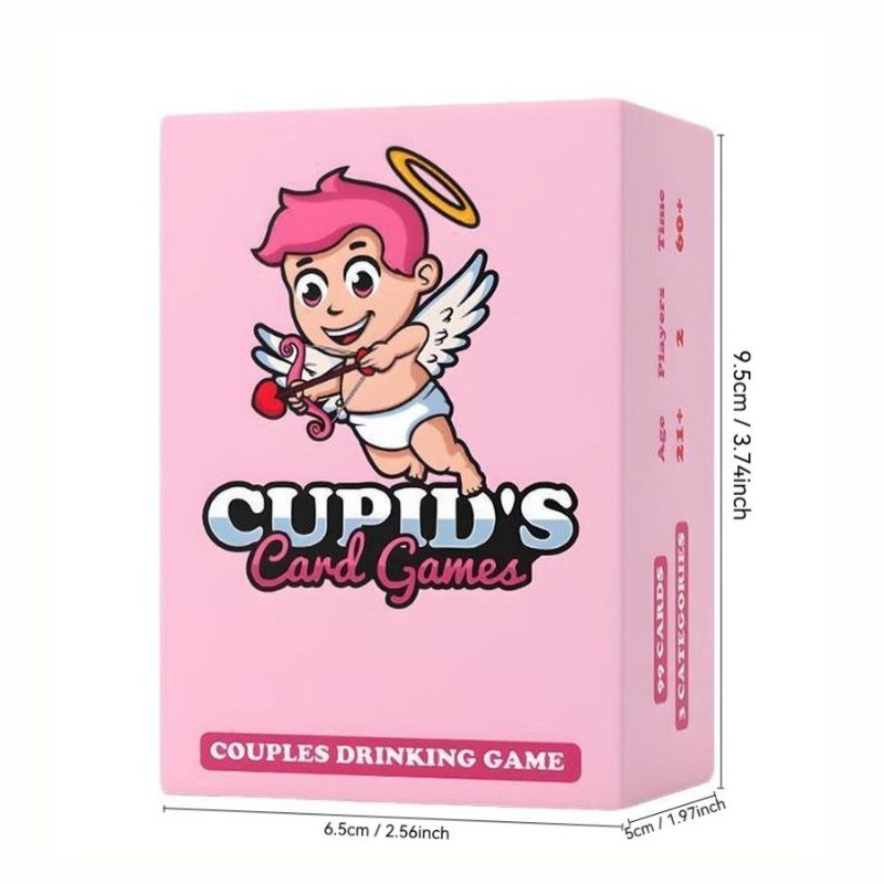 Cupid Lovers Drinking Card Gam - Party Games Adults Drinking review and price