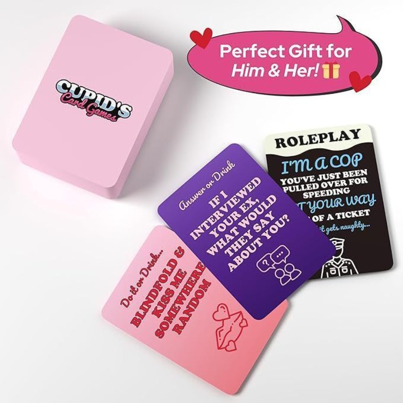 Cupid Lovers Drinking Card Gam - Party Games Adults Drinking review and price