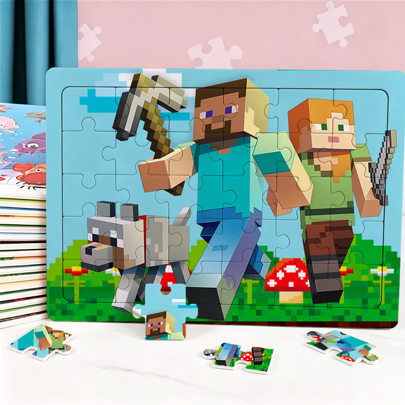 25pcs Minecrafted Mini Cartoon - Party Games Minecraft review and price