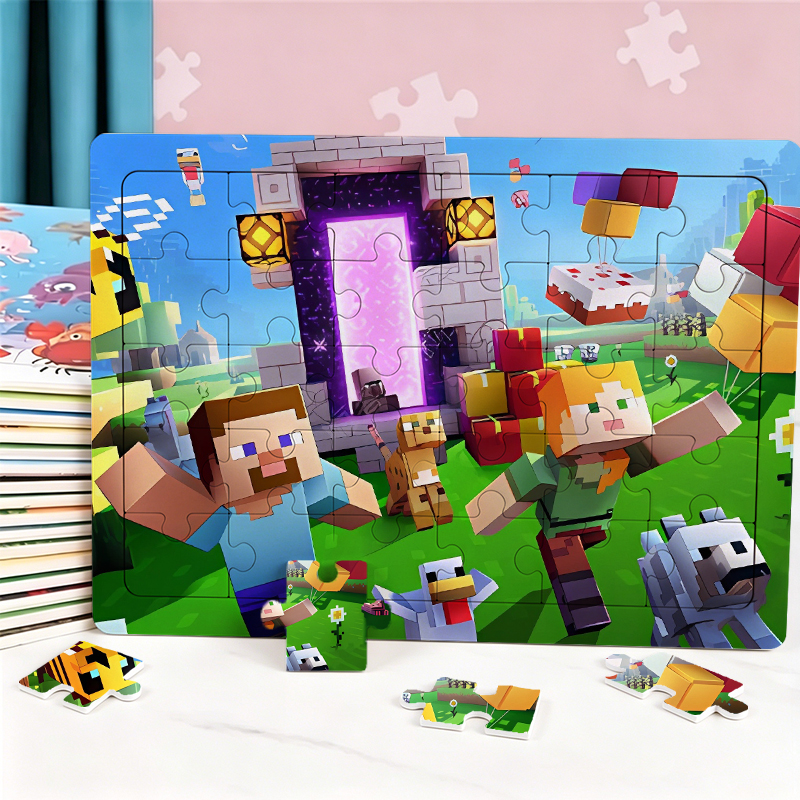 25pcs Minecrafted Mini Cartoon - Party Games Minecraft review and price
