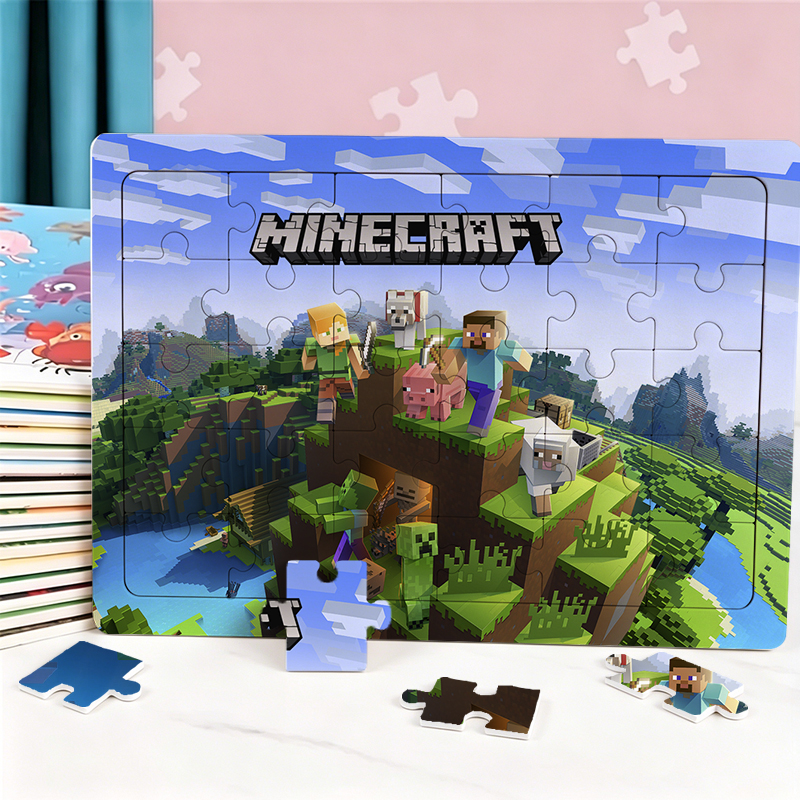 25pcs Minecrafted Mini Cartoon - Party Games Minecraft review and price