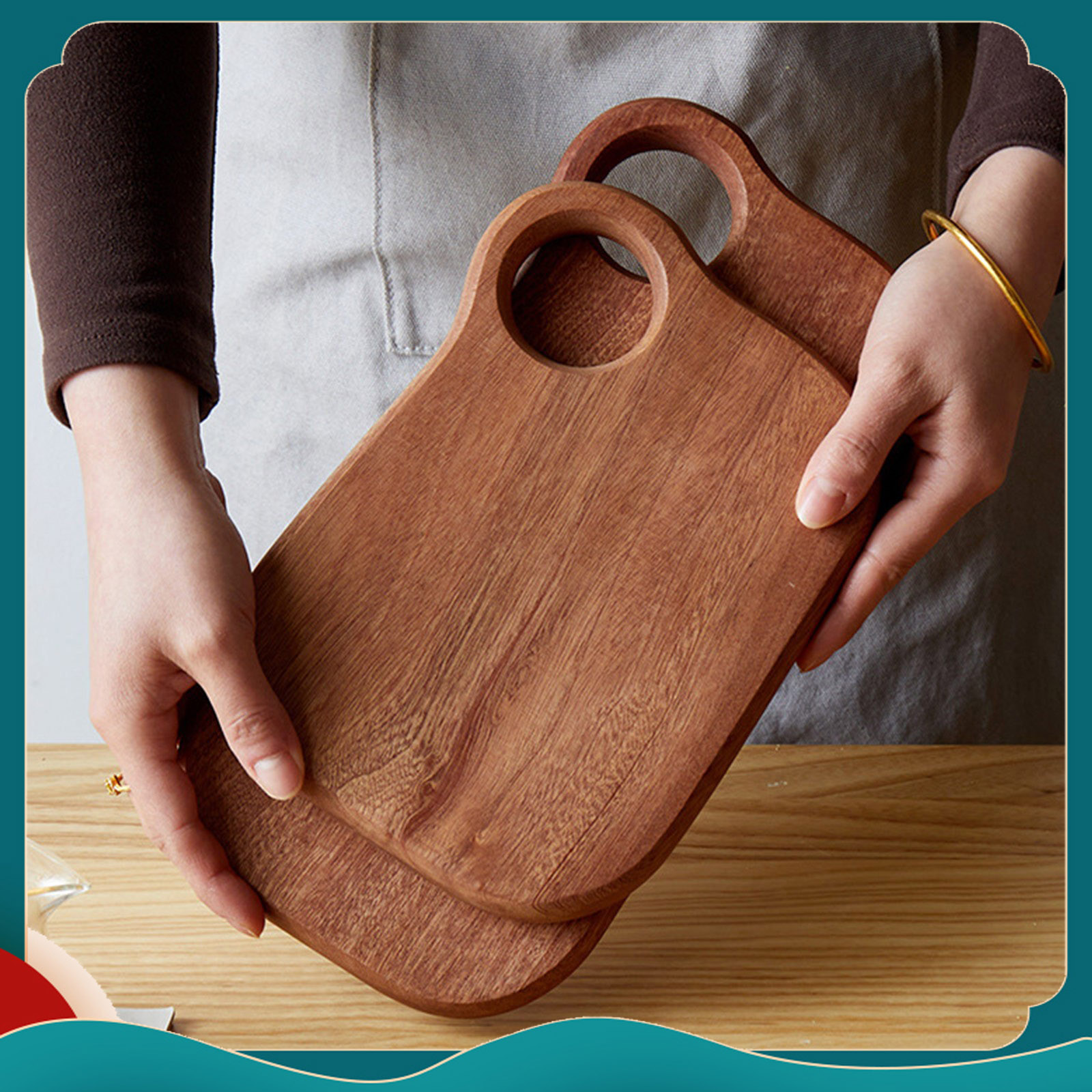 Carved Wooden Cutting Board Fr - Cornhole Board Set review and price