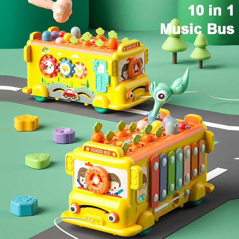 10 in 1Multifunction Xylophone - Party Games Bus review and price