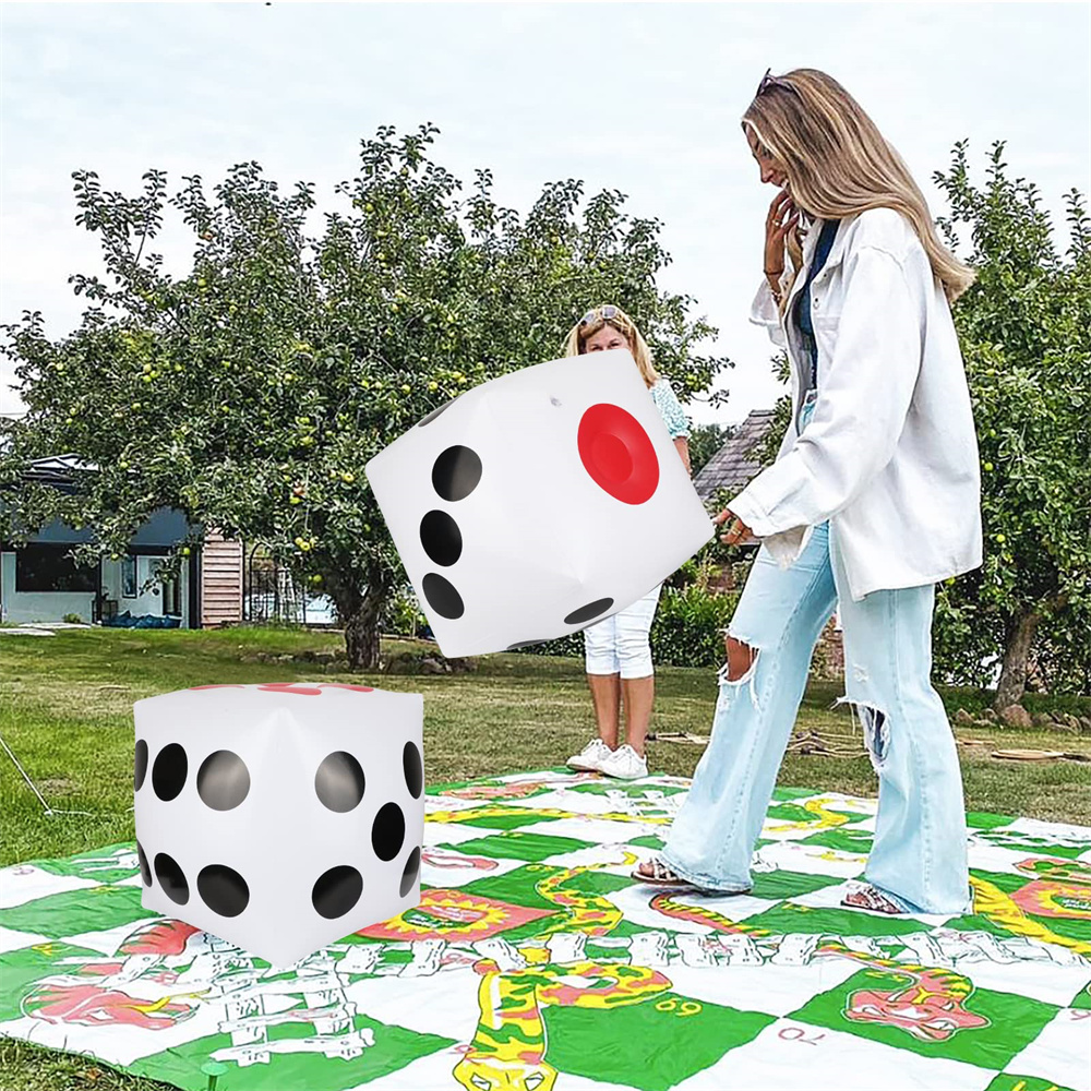 Funny Outdoor Inflatable Dice  - Party Games Gamecube review and price