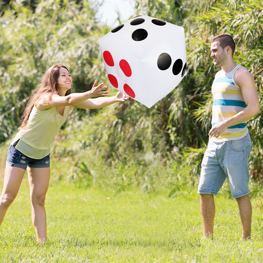 Funny Outdoor Inflatable Dice  - Party Games Gamecube review and price