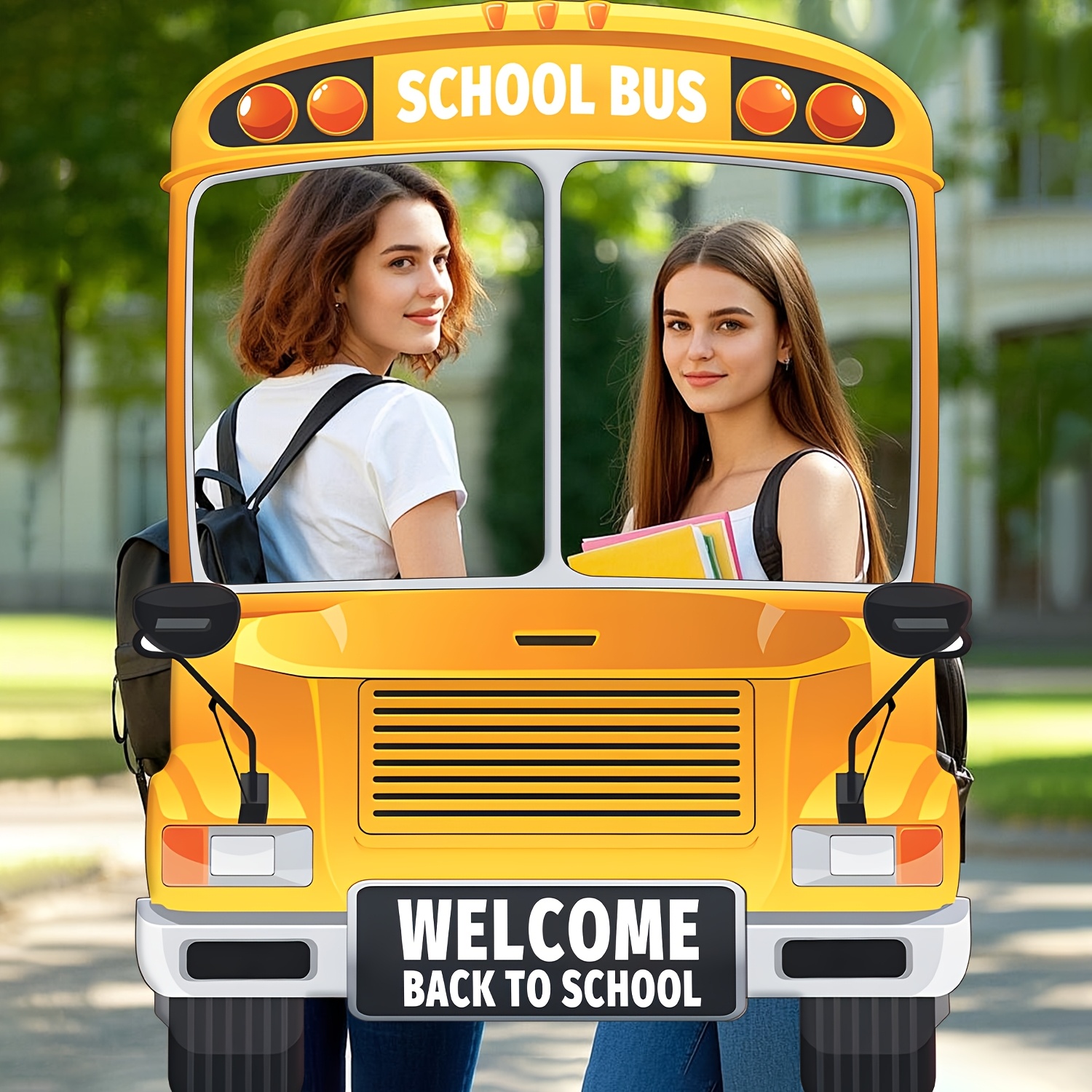 2D flat 1pc back-to-school sea - Party Games Bus review and price