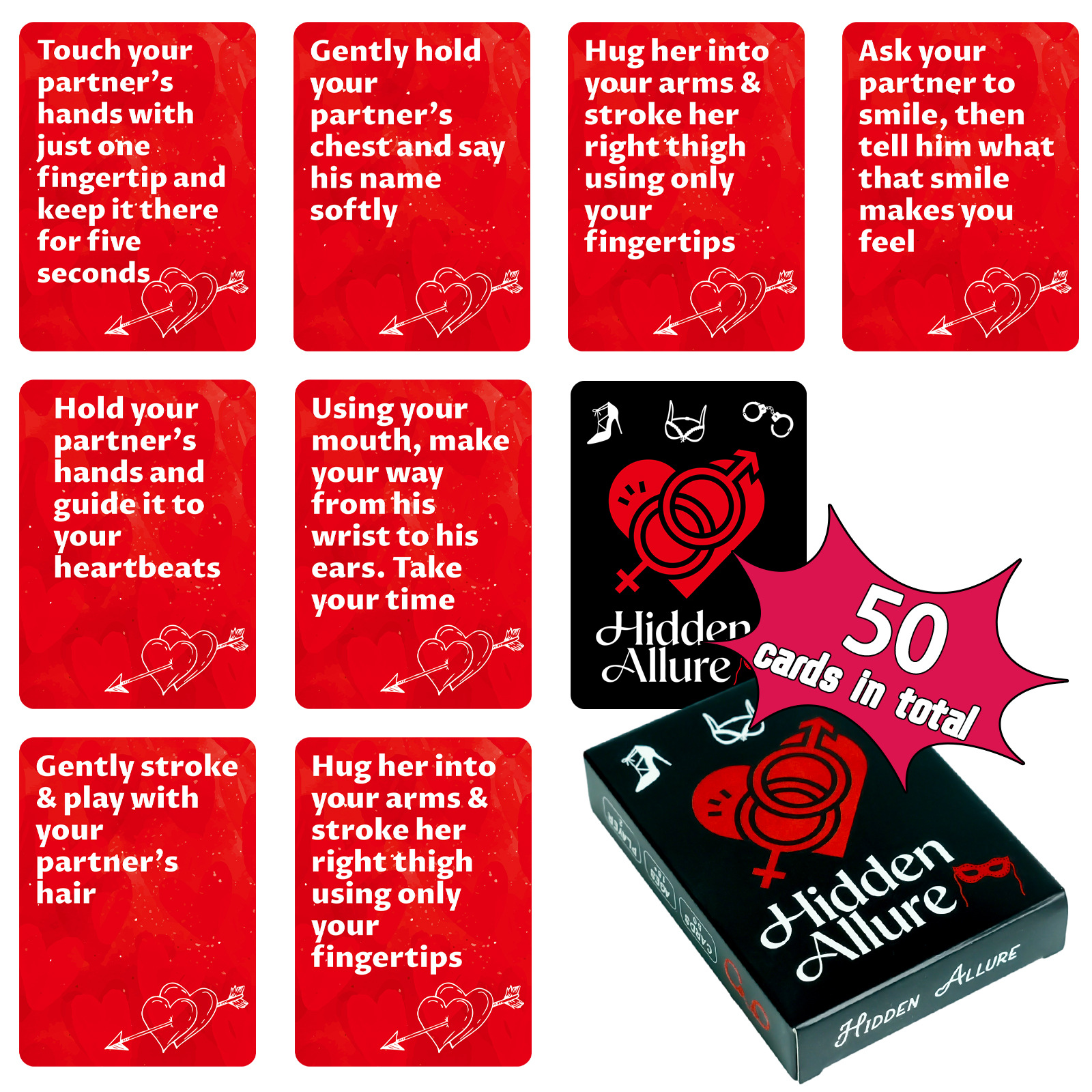 50-Card Couples Drinking Game  - Party Games Adults Drinking review and price