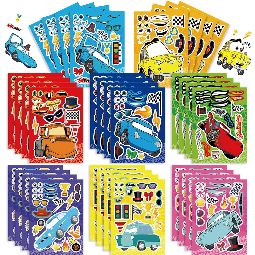 8/16Sheets Disney Cars Puzzle  - Party Games Phone review and price