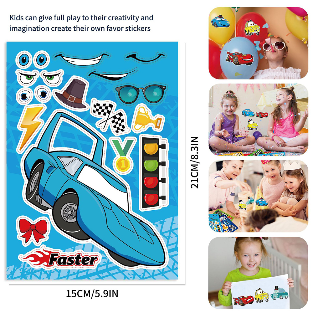 8/16Sheets Disney Cars Puzzle  - Party Games Phone review and price
