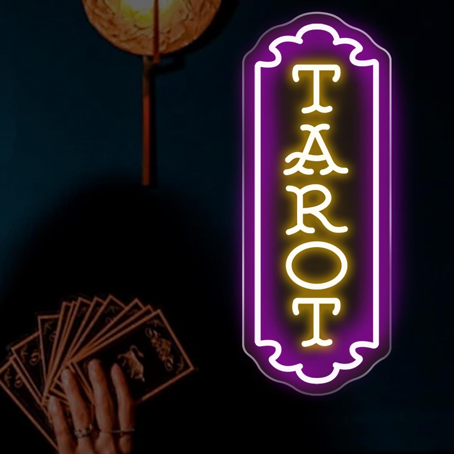 Tarot Neon Sign USB Powered My - Party Games Event review and price