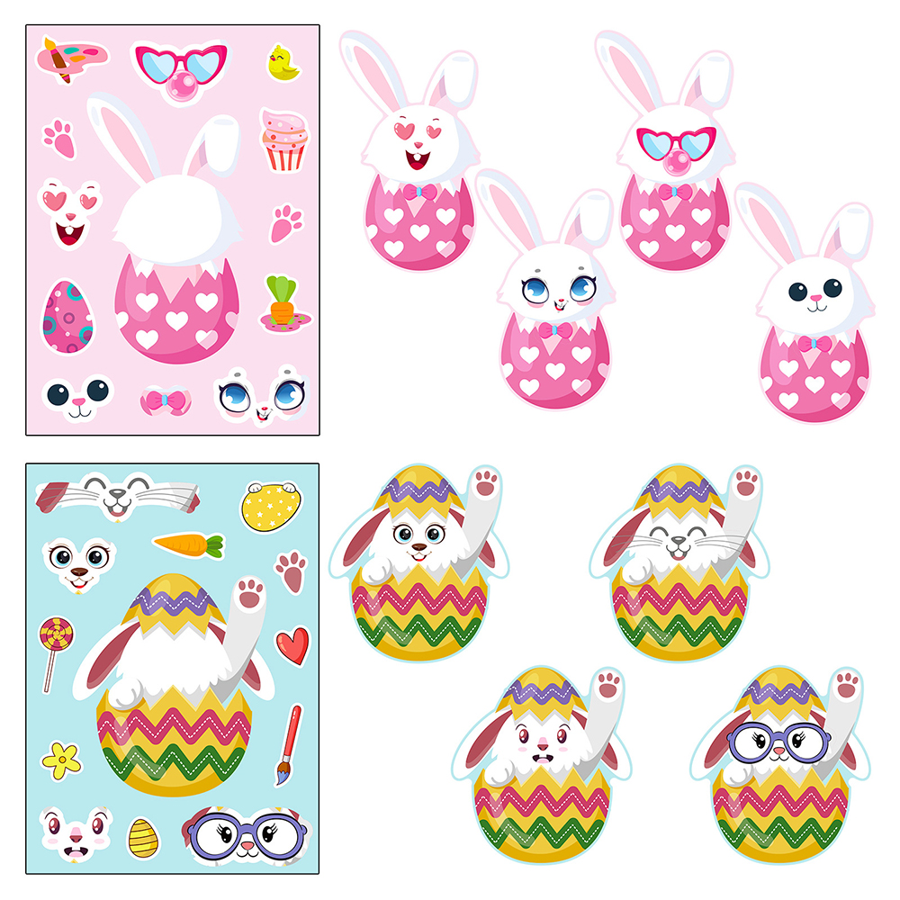 6/12Sheets Cute Easter Rabbit  - Party Games Phone review and price