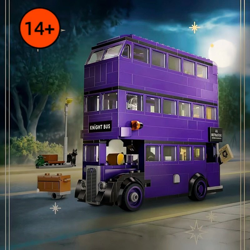 New Arrival 499PCS  Knight Bus - Party Games Bus review and price