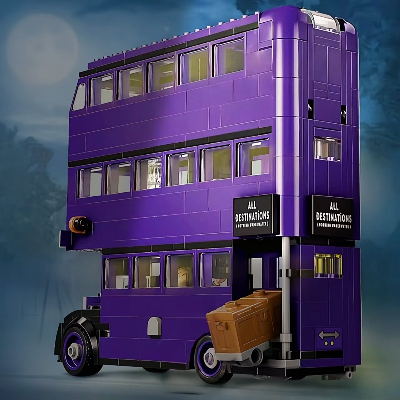 New Arrival 499PCS  Knight Bus - Party Games Bus review and price