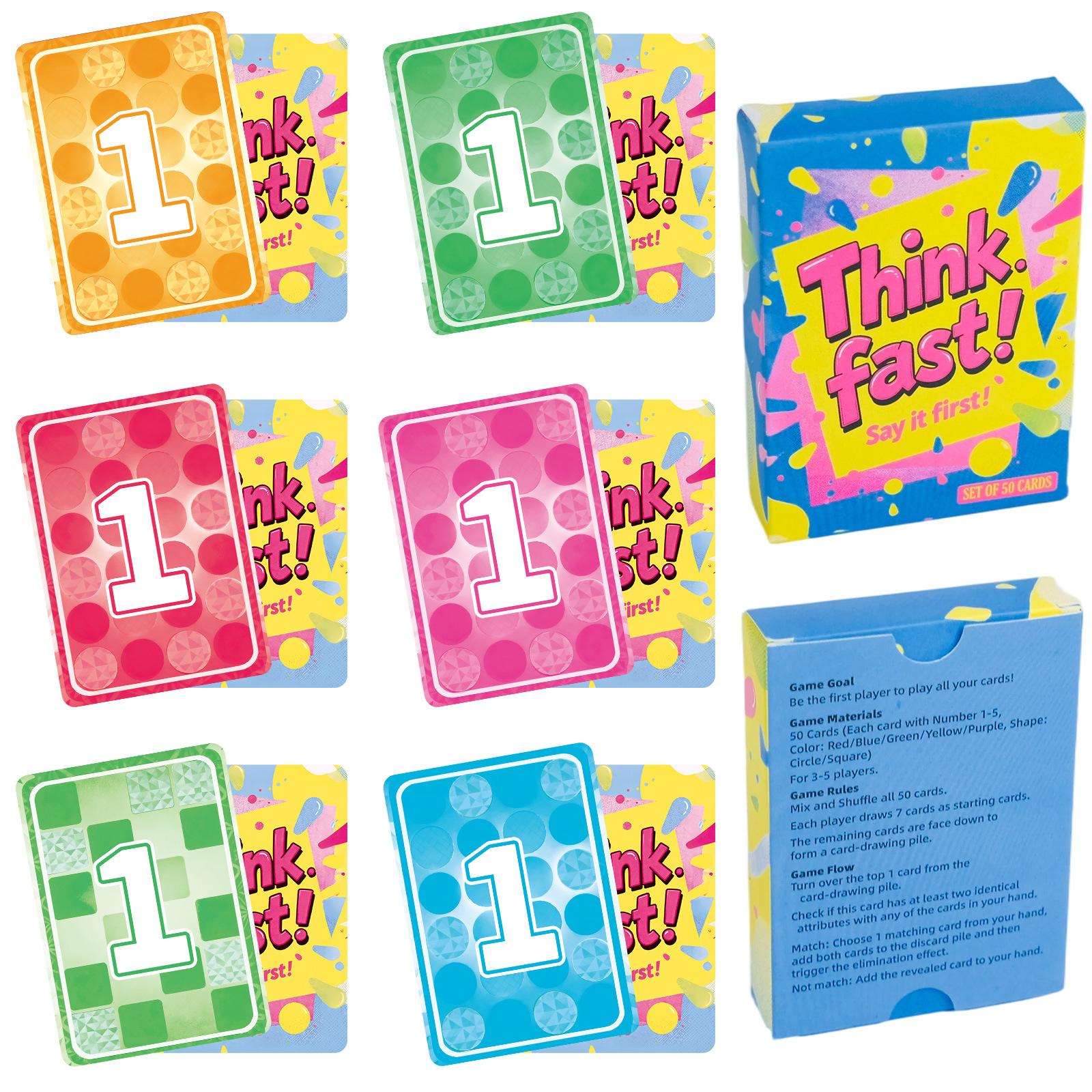 1 Box Quick Thinking Number Pu - Quick Games Party review and price