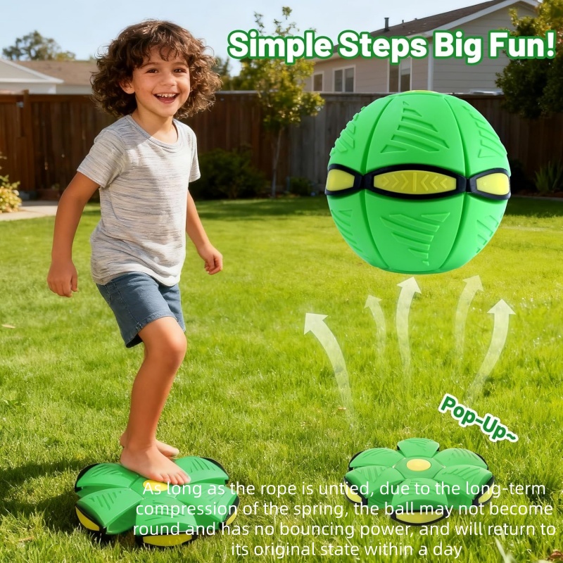 Kids Bouncing Ball Magic Flyin - Frisbee Freestyle Disc review and price