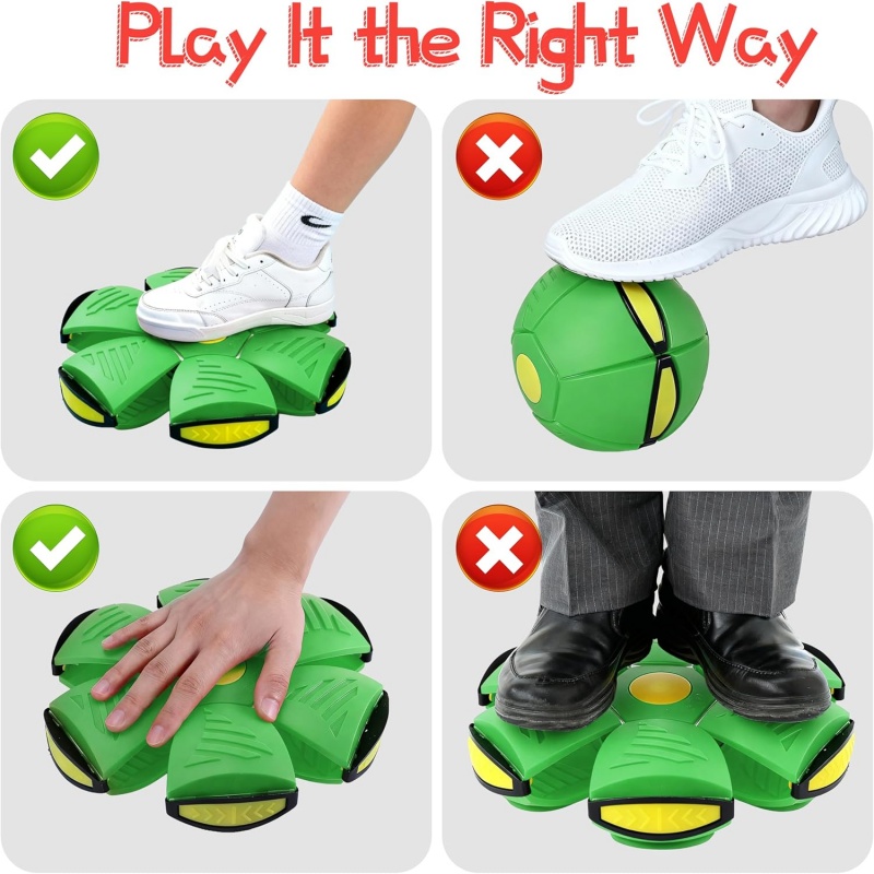 Kids Bouncing Ball Magic Flyin - Frisbee Freestyle Disc review and price