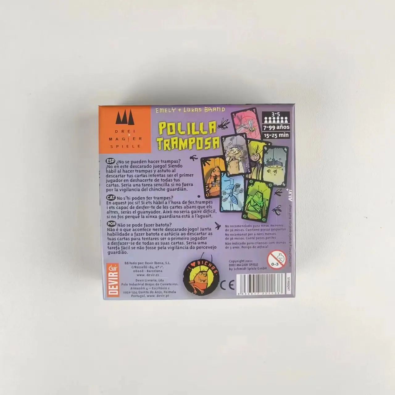 Cheating Moth Spanish Card Gam - Party Games Juegos De Mesa review and price