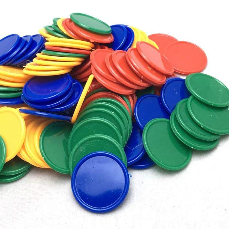 40PCS 37MM Plastic Poker Chips - Party Games Juegos De Mesa review and price
