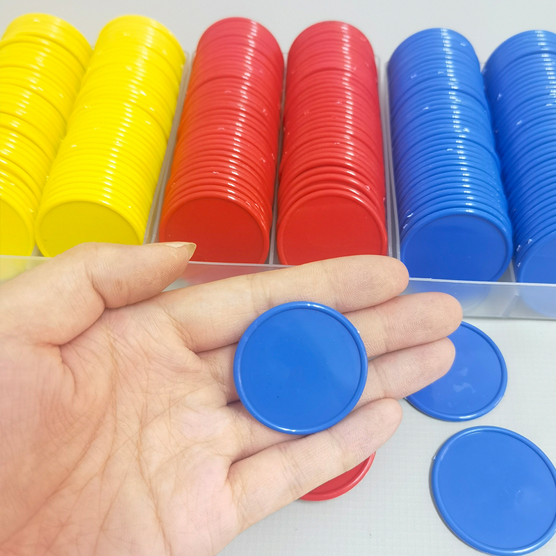 40PCS 37MM Plastic Poker Chips - Party Games Juegos De Mesa review and price