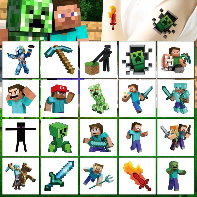 20pcs/set Game Minecrafted Tem - Party Games Minecraft review and price
