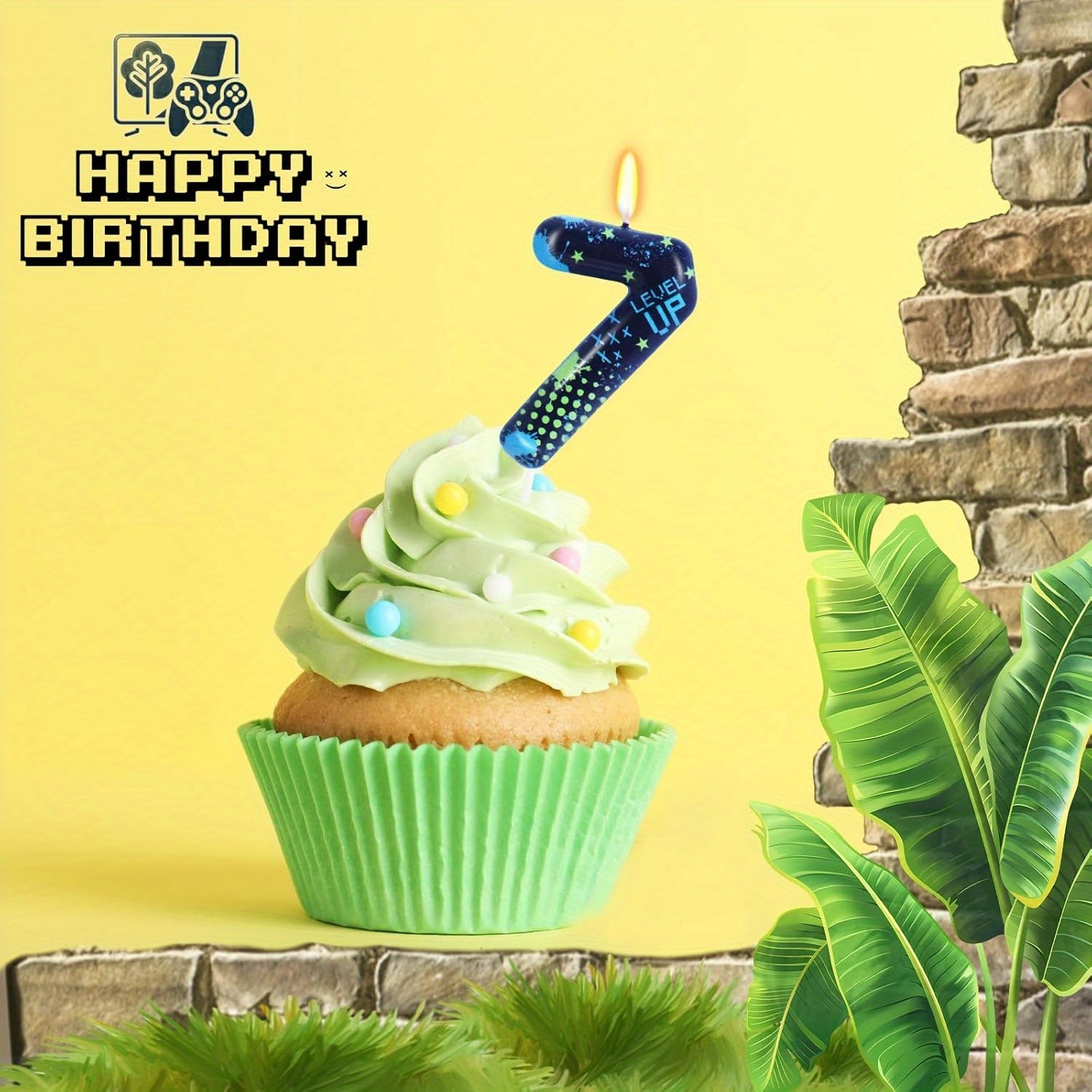 Blue Game Boy 0-9 Birthday Can - Party Games Adult Birthday review and price