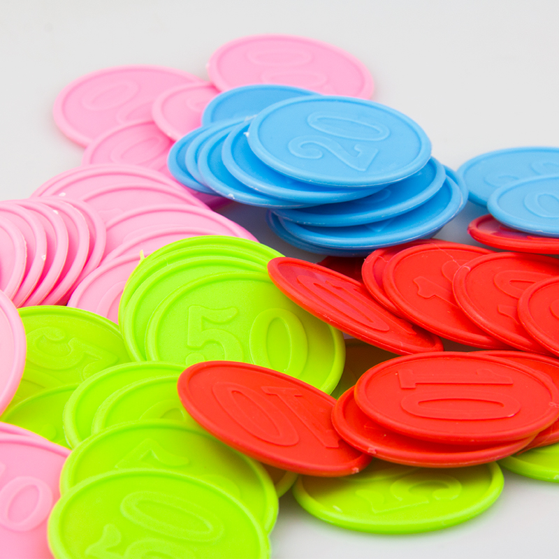 Poker Chips With Numbers Count - Party Games Juegos De Mesa review and price