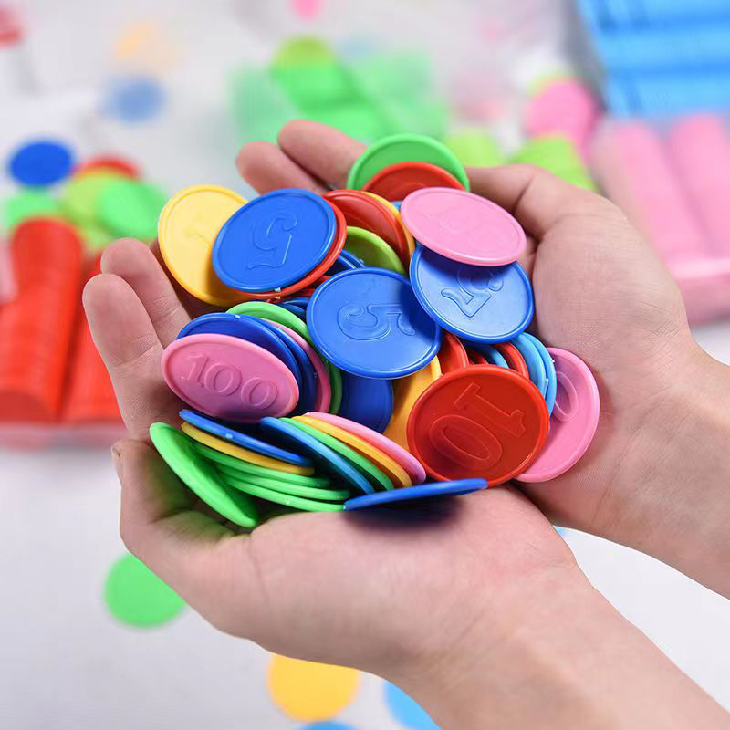 Poker Chips With Numbers Count - Party Games Juegos De Mesa review and price