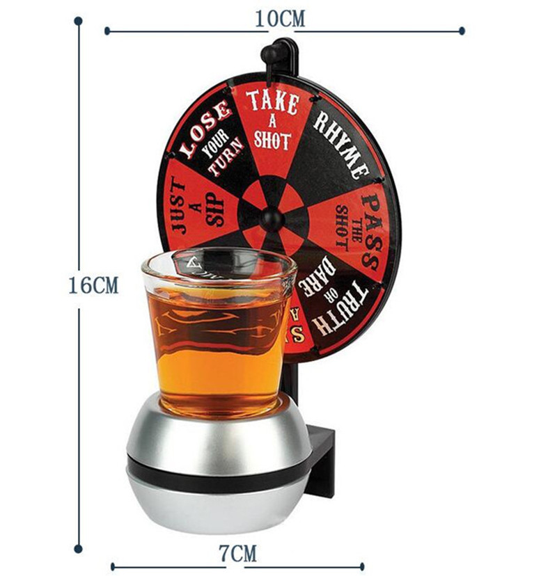 Spin Lucky Drinking Wheel Game - Party Games Adults Drinking review and price