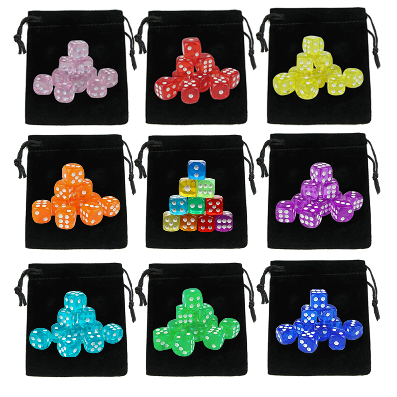 10Pcs Dices with Drawstring Di - Party Games Gamecube review and price