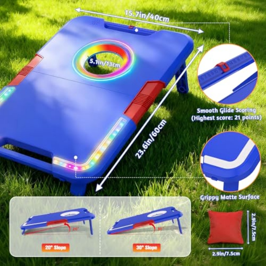 Portable Cornhole Board Set wi - Cornhole Board Set review and price