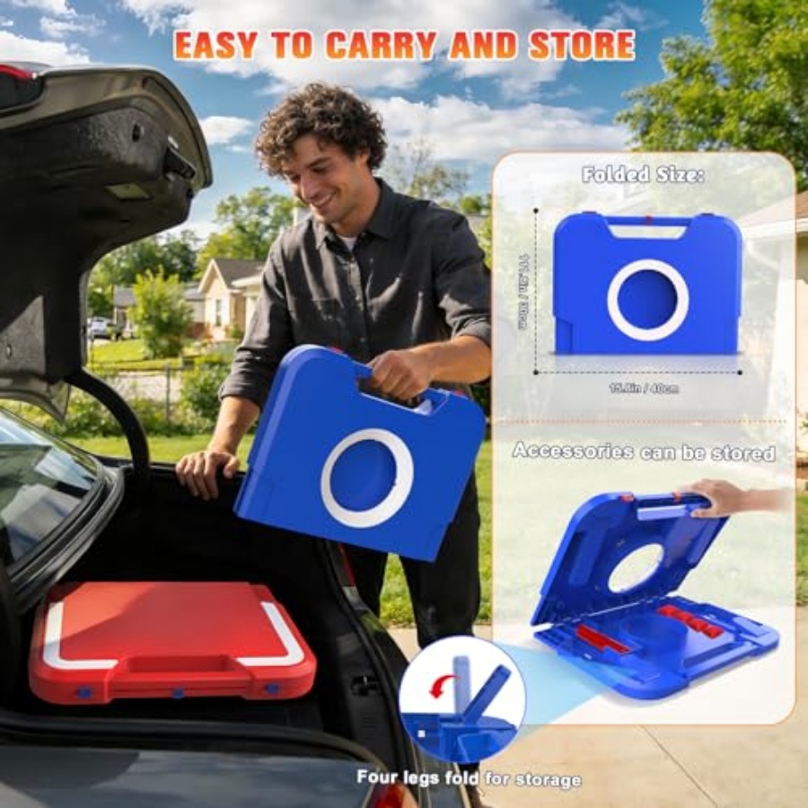Portable Cornhole Board Set wi - Cornhole Board Set review and price
