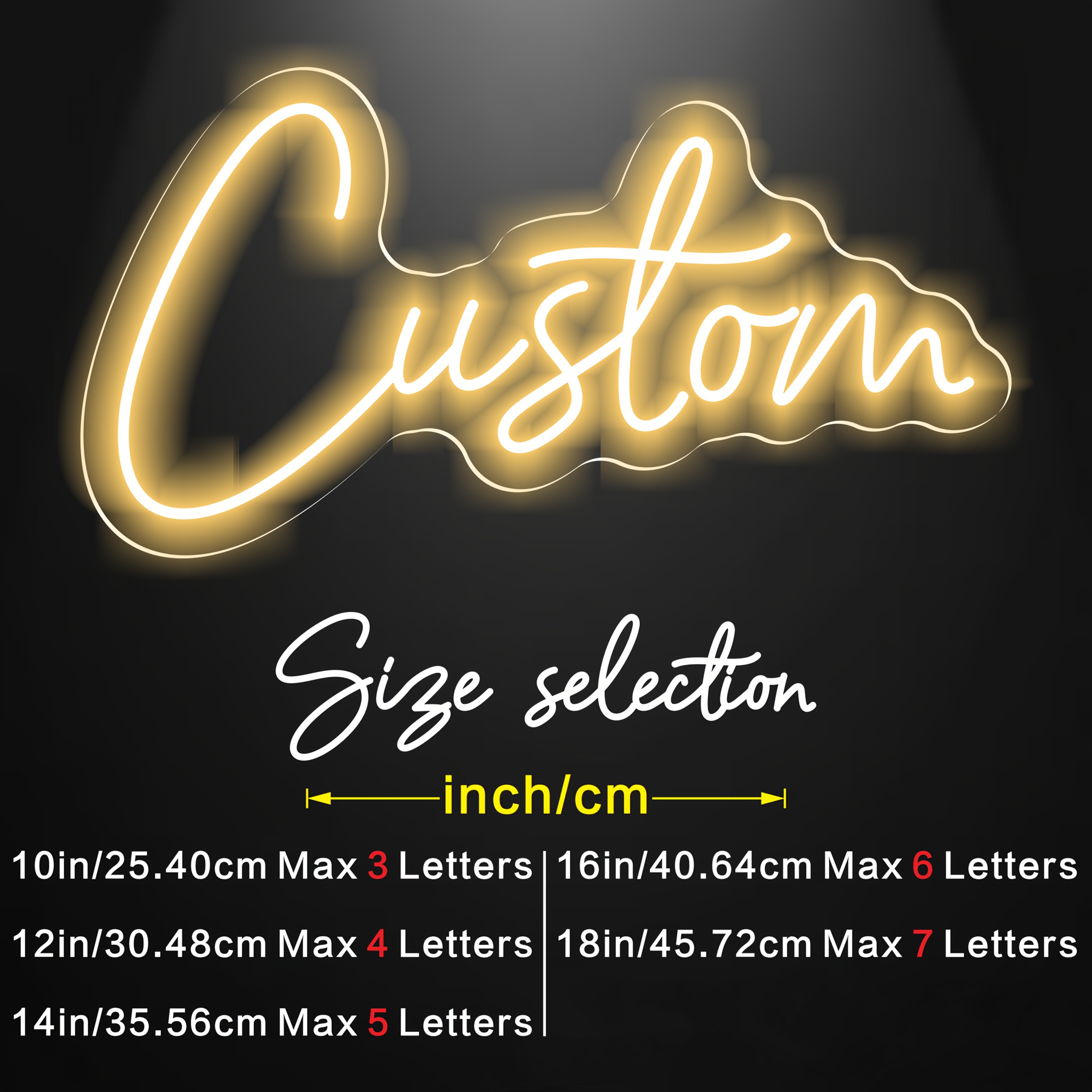 Custom neon sign, personalized - Party Games Engagement review and price
