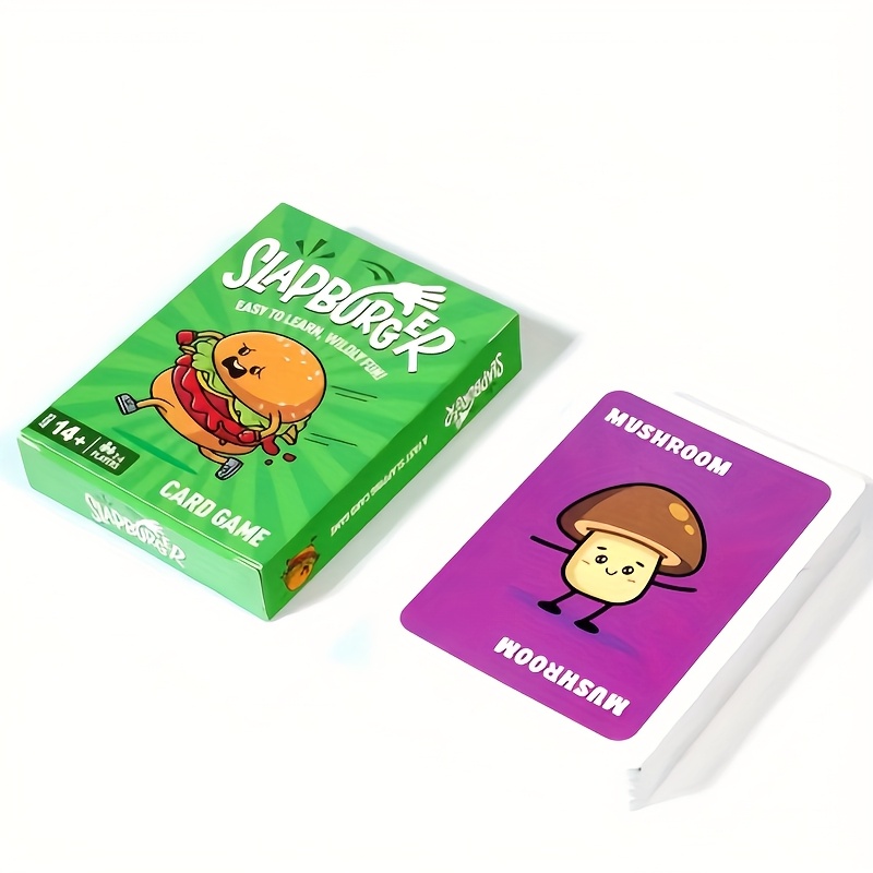 Slapburger Card Game – Fast-Pa - Quick Games Party review and price