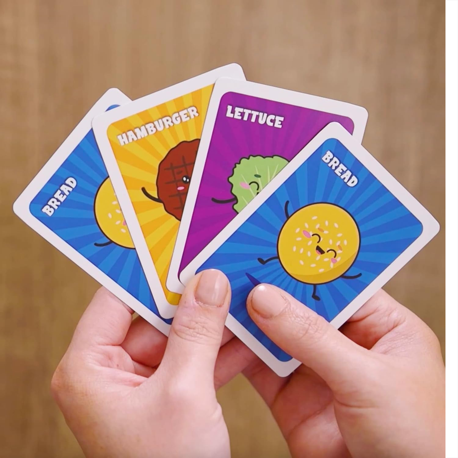 Slapburger Card Game – Fast-Pa - Quick Games Party review and price
