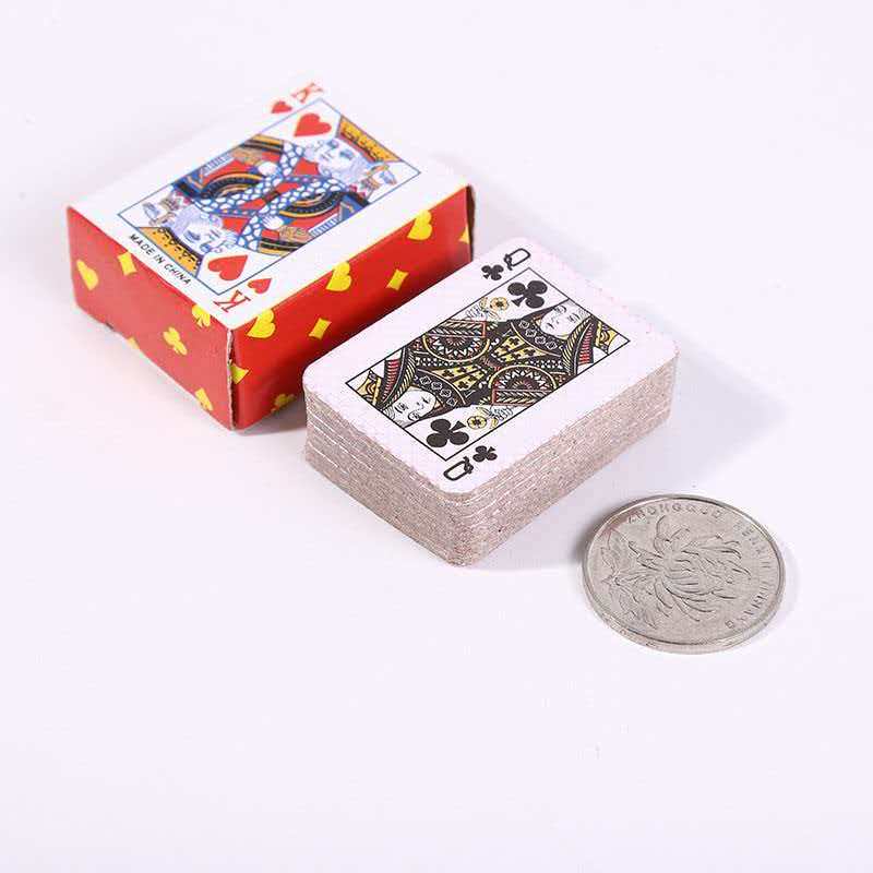 5PCS Mini Poker Playing Cards  - Party Games Juegos De Mesa review and price