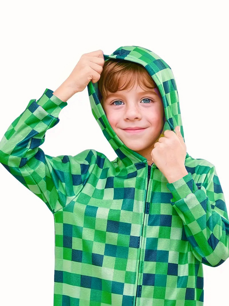 Creeper costume Carnival Boys' - Party Games Minecraft review and price