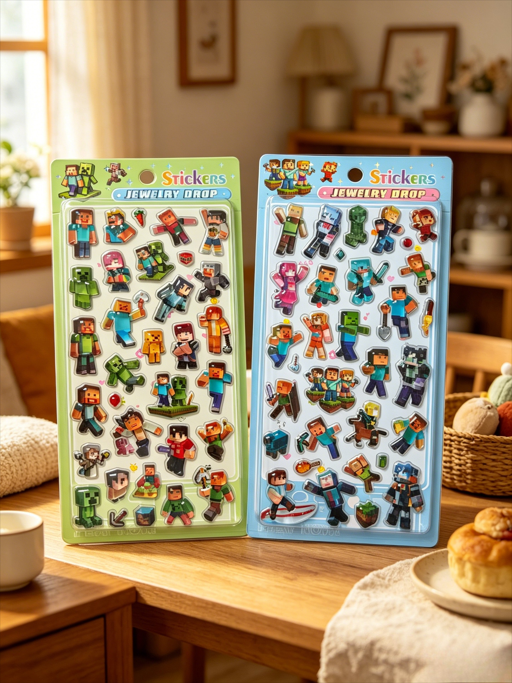 Minecraft Game Epoxy 3D Puffy  - Party Games Minecraft review and price