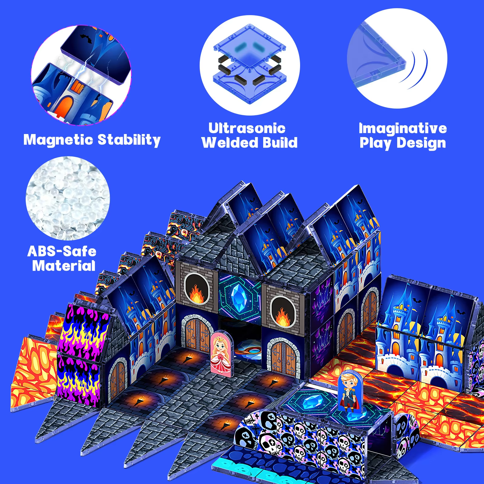 Magnetic Building Blocks DIY M - Party Games Gamecube review and price