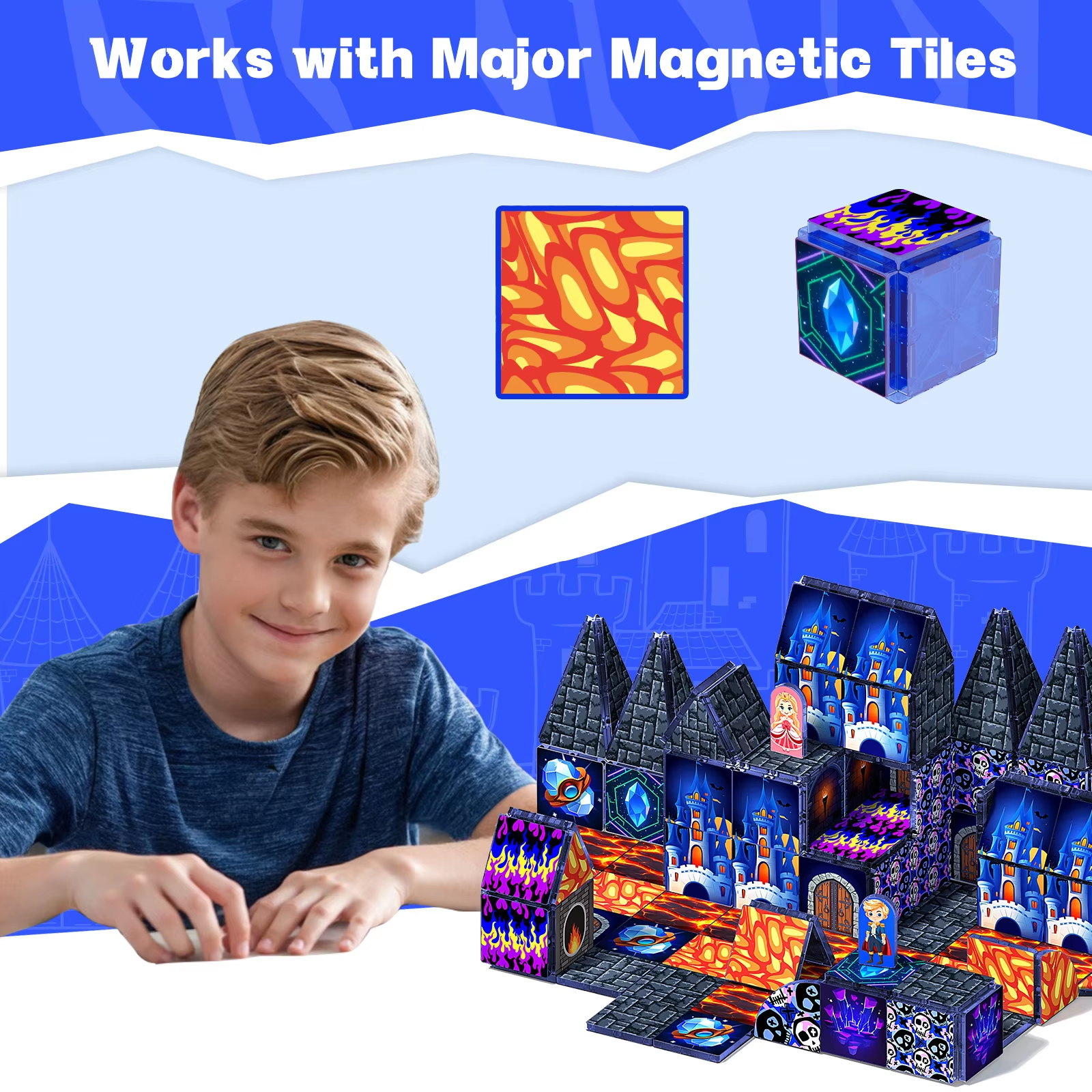 Magnetic Building Blocks DIY M - Party Games Gamecube review and price