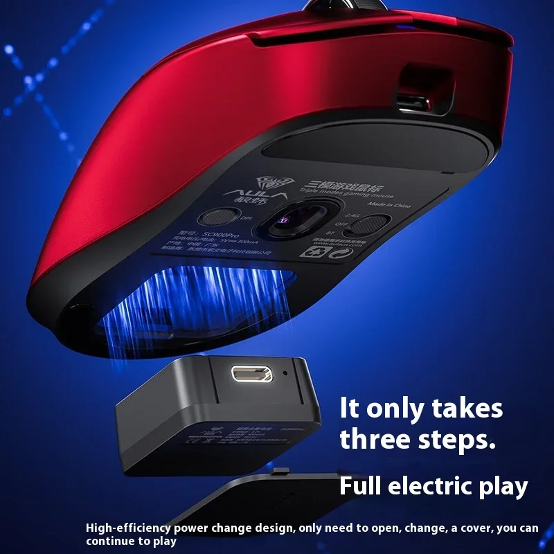AULA SC900 Mouse Mouse Paw3950 - Party Games Pc review and price
