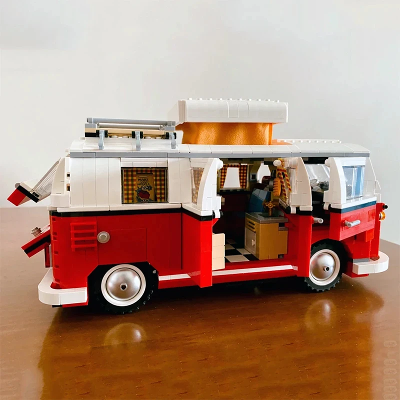 1332pcs Technical T1 Camper Va - Party Games Bus review and price