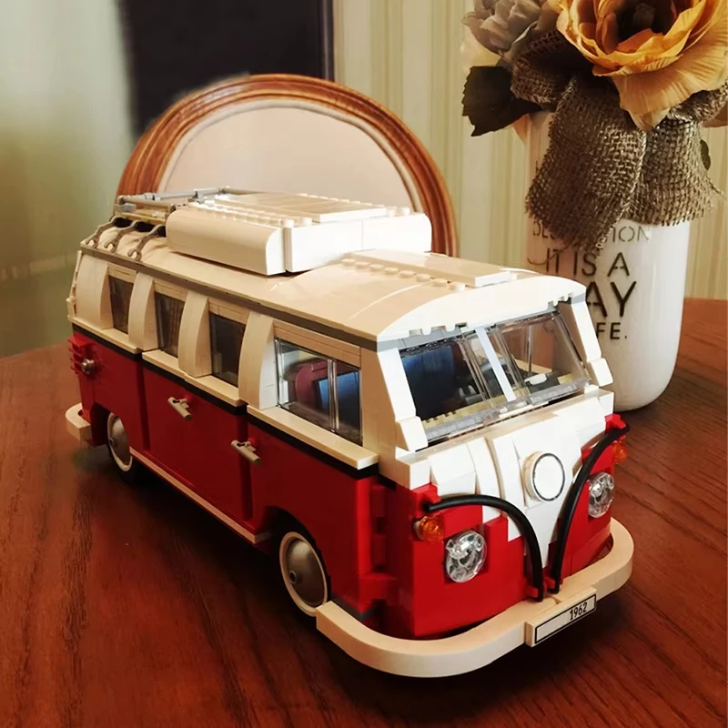 1332pcs Technical T1 Camper Va - Party Games Bus review and price
